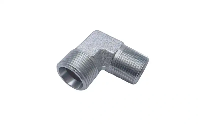1QN9/1DN9 Codo de 90° adaptador métrico a NPT