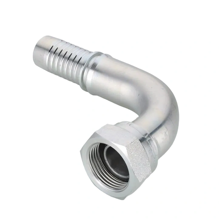 26791K-PO RACOR SIN MANGUITO JIC HEMBRA DE 90° CON ASIENTO C?NICO DE 74° 26791K-PO