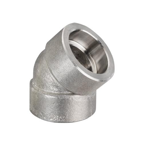 Codo de soldadura por encastre de 45°