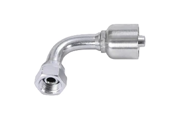 90° hembra BSP, cono de 60°, de una sola pieza