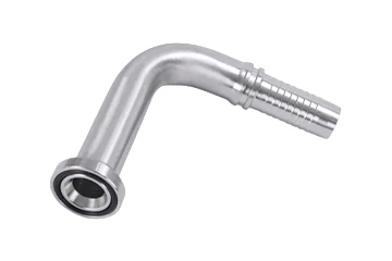 90° brida SAE 3000 psi/6000 psi caída larga